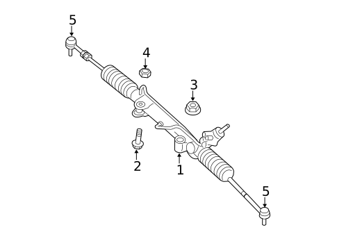 Steering Gear & Linkage for 2012 Jeep Grand Cherokee #0