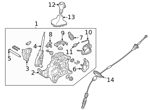 Center Console for 2018 Kia Soul #2