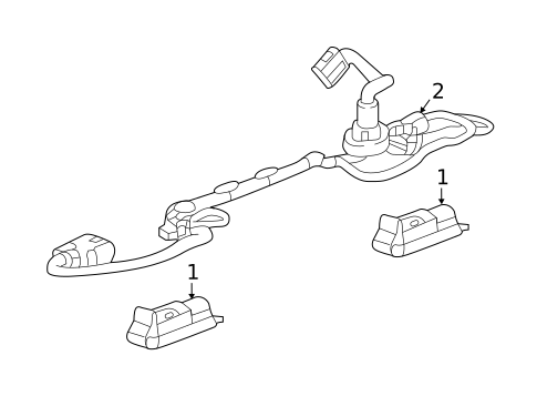 License Lamps for 2018 Cadillac XT5 #0