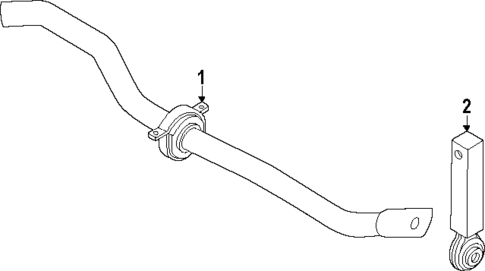 Stabilizer Bar & Components for 2025 Audi SQ6 e-tron #0