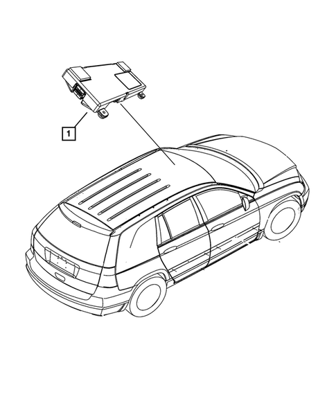 Keys, Modules and Engine Controllers for 2008 Chrysler Pacifica #5