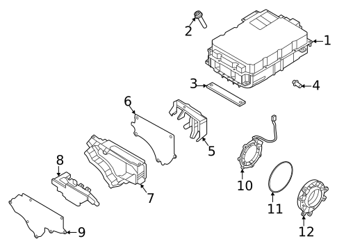Electrical Components for 2023 Porsche Taycan #0