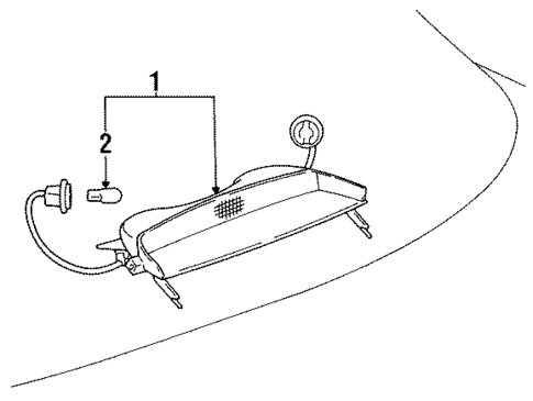 Bulbs - Chassis for 1998 Lexus SC400 #1