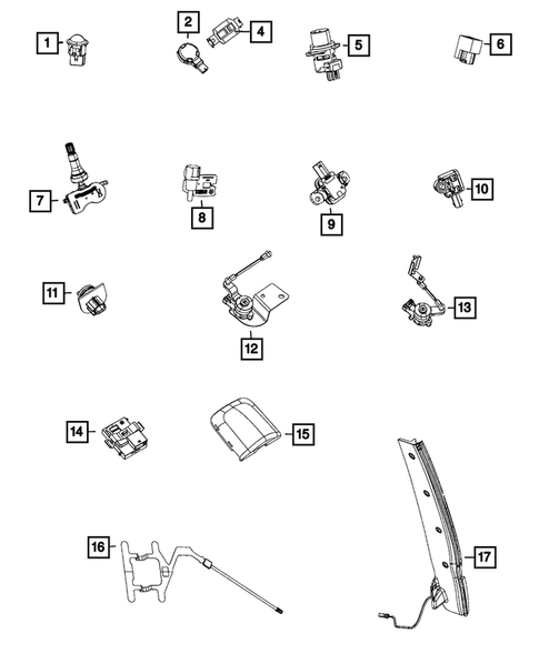 Sensors for 2018 Dodge Durango #0