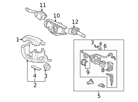 Ignition Lock for 2000 Honda S2000 #0