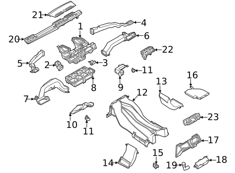 Ducts for 2022 Land Rover Range Rover #6