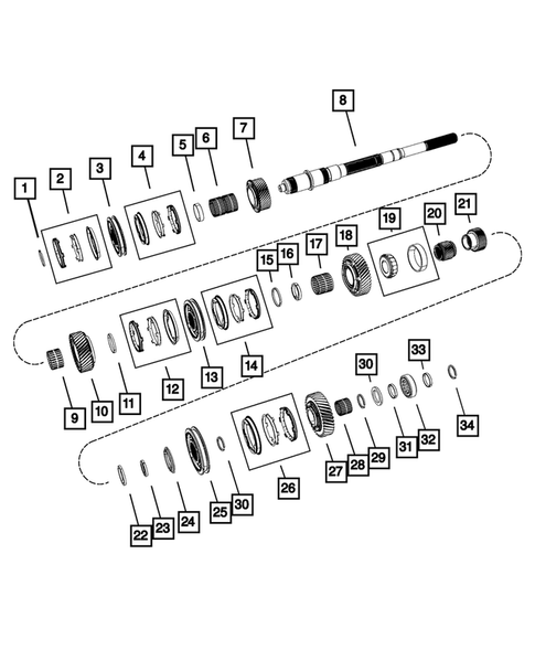 Gear Train for 2015 Dodge Viper #0