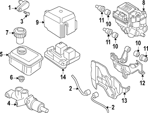 Hydraulic System for 1999 Cadillac Catera #0