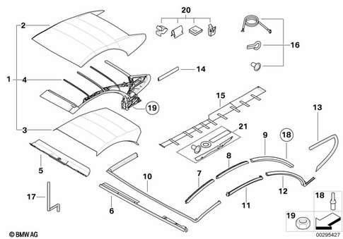 Folding Top for 2005 BMW 645Ci #0