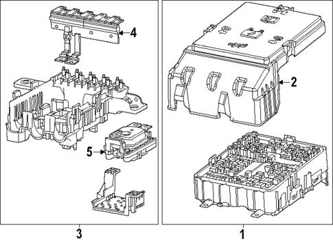 Fuse & Relay for 2025 Ram 1500 #0