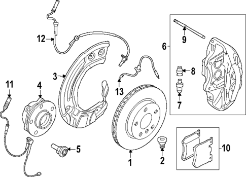 Front Brakes for 2025 Mini Countryman #0