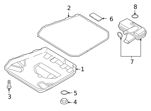 Radiator Support for 2010 Audi A5 Quattro #2