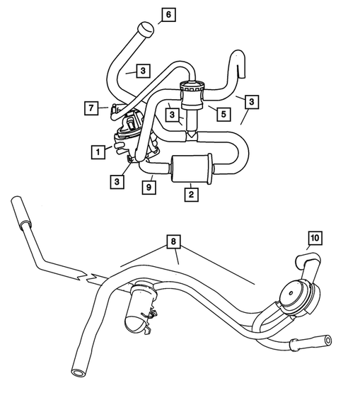 Emission Harness for 2004 Jeep Grand Cherokee #0