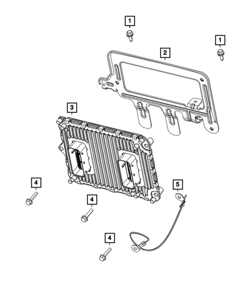 Keys, Modules and Engine Controllers for 2023 Jeep Wrangler #14