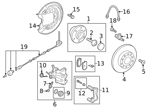 Anti-Lock Brakes for 2021 Volkswagen Passat #1