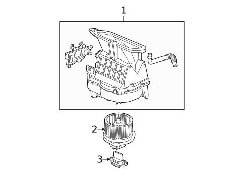 Blower Motor & Fan for 2003 Acura CL #0