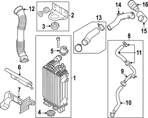 Intercooler for 2025 Kia Sportage #0