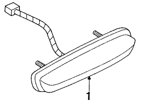 High Mount Lamps for 1991 Saturn SL2 #0