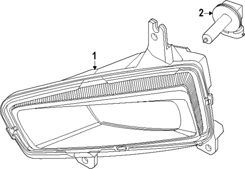 Bulbs - Chassis for 2019 Ford Fusion #1