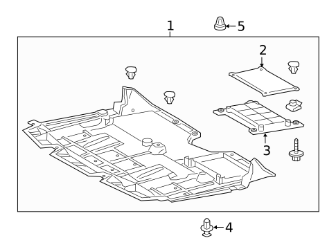 Splash Shields for 2017 Lexus RC300 #1