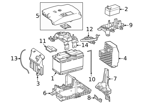 Battery for 2023 Mercedes-Benz CLA 35 AMG® #0