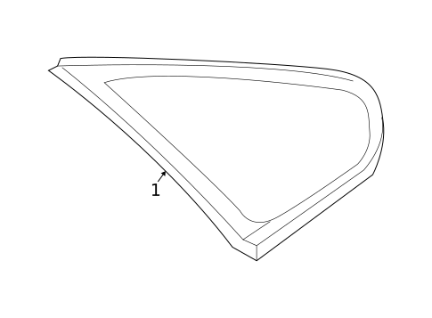 Glass & Hardware for 2007 Volvo S40 #0
