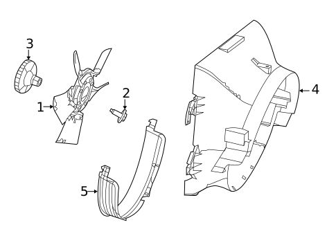 Cooling Fan for 2013 Ram 1500 #0