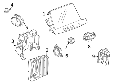 Sound System for 2021 Cadillac CT5 #0