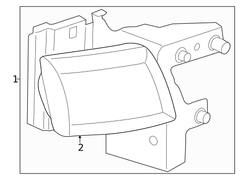 Headlamp Components for 1998 Dodge B3500 #0