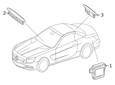 Electrical Components for 2014 Mercedes-Benz SL65 AMG #2