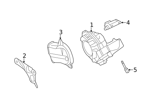 Blower Motor & Fan for 2010 Saab 9-5 #0