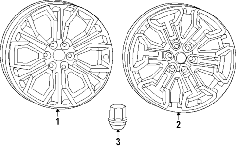 Wheels for 2025 Ram 1500 #2