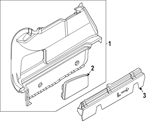 Interior Trim - Rear Body for 2025 BMW 228 xDrive Gran Coupe #3
