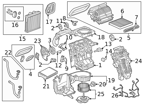 Controls for 2023 Buick Enclave #1
