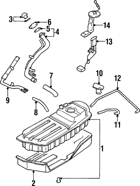 Senders for 1995 Kia Sportage #0