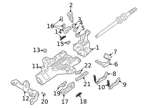 Housing & Components for 2004 Ford Ranger #0