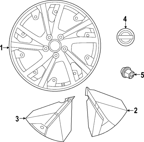 Wheels for 2023 Nissan ARIYA #0