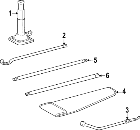 Jack & Components for 2024 Toyota Tundra #1