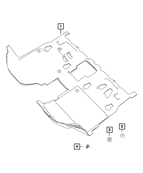 Carpets, Floor Mats, Load Floor, and Silencers for 2025 Chrysler Pacifica #4