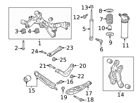 Rear Suspension for 2019 GMC Terrain #0