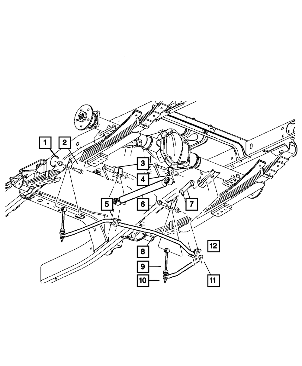 Sway Eliminator Link - Mopar (5290373AA) Sway Eliminator Link - Mopar (5290373AA)