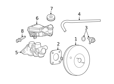 Hydraulic System for 2014 Jeep Patriot #0