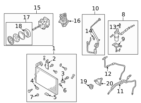 Switches & Sensors for 2002 Nissan Quest #1