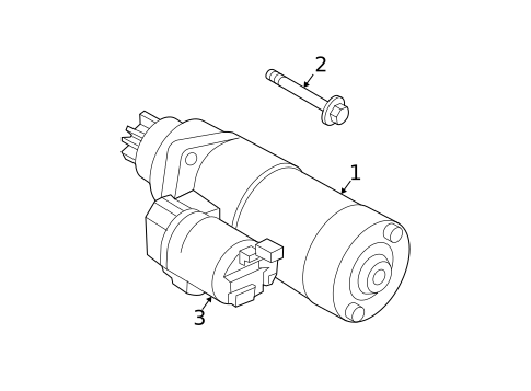 Starter for 2005 Nissan Murano #1