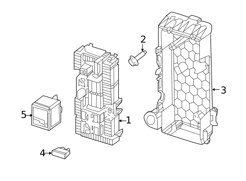 Fuse & Relay for 2020 Mercedes-Benz E450 #2