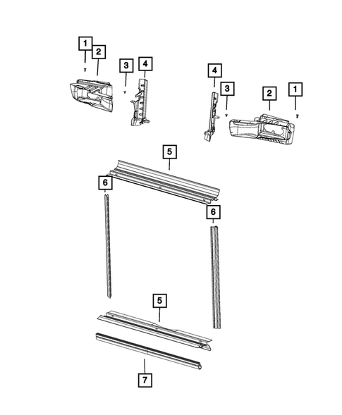 Radiator and Related Parts; Charge Air Cooler for 2020 Dodge Challenger #4
