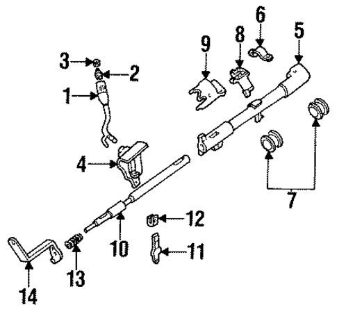 Housing & Components for 1992 Ford Bronco #1