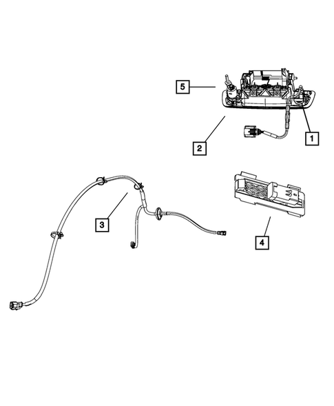 Radio, Antenna, Speakers, DVD, and Video systems for 2009 Dodge Ram 1500 #3