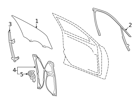 Front Door for 2017 Buick LaCrosse #0