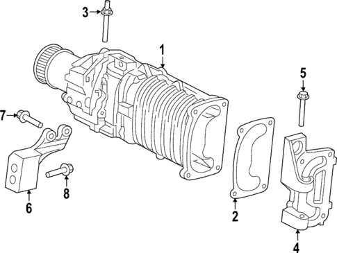 Supercharger & Components for 2022 Volvo XC60 #0